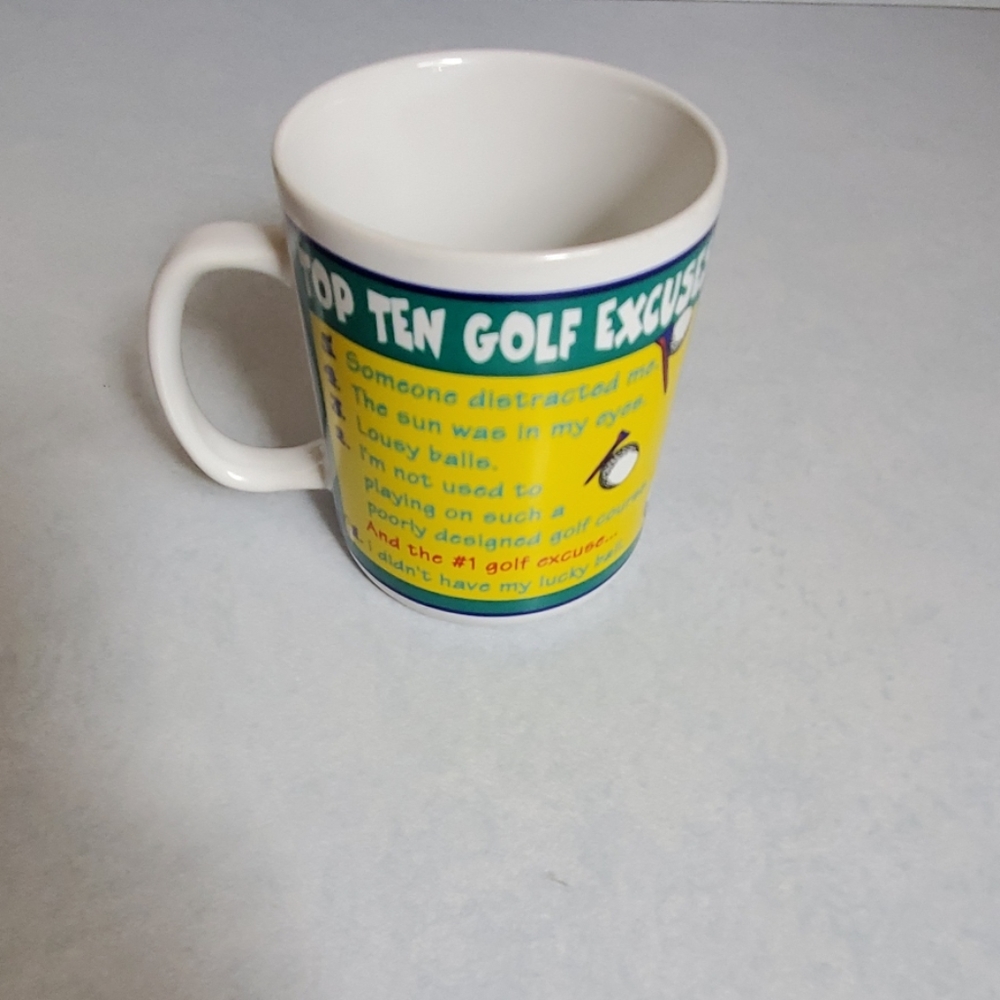 Ganz Top Ten Golf Excuses